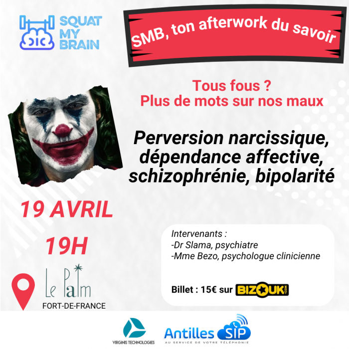 évènement afterwork squat my brain avril au Palm